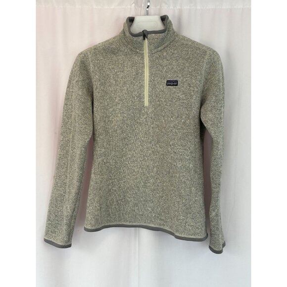 Patagonia "Better Sweater" 1/4 Zip Fleece Jacket, Women's Sz Medium - Picture 1 of 7